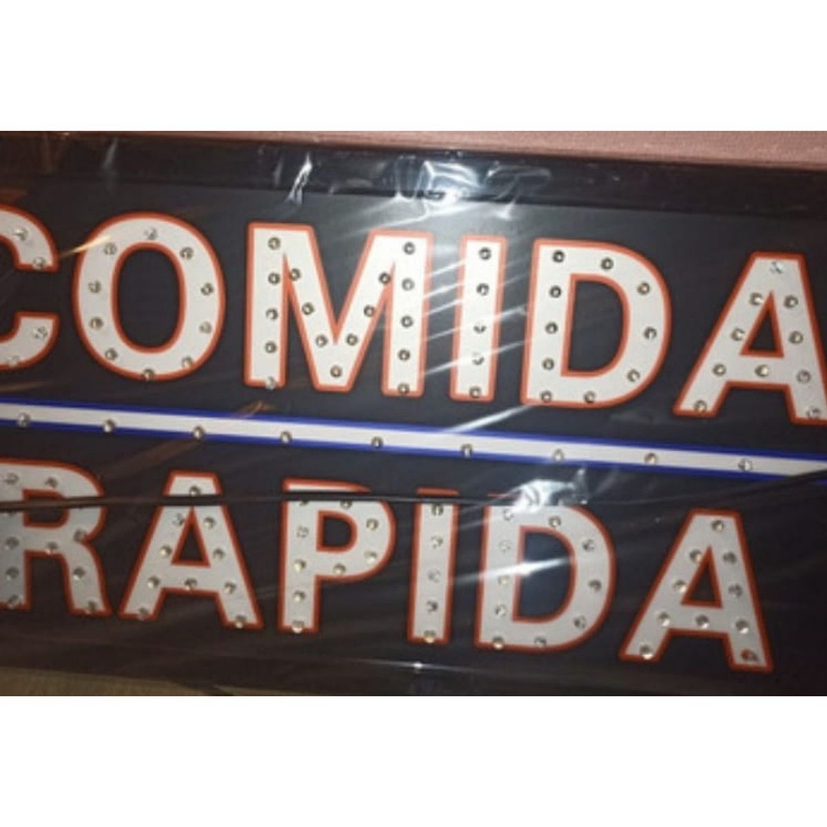 GENERICO - Letreros LED luminosos para negocios comida rapida