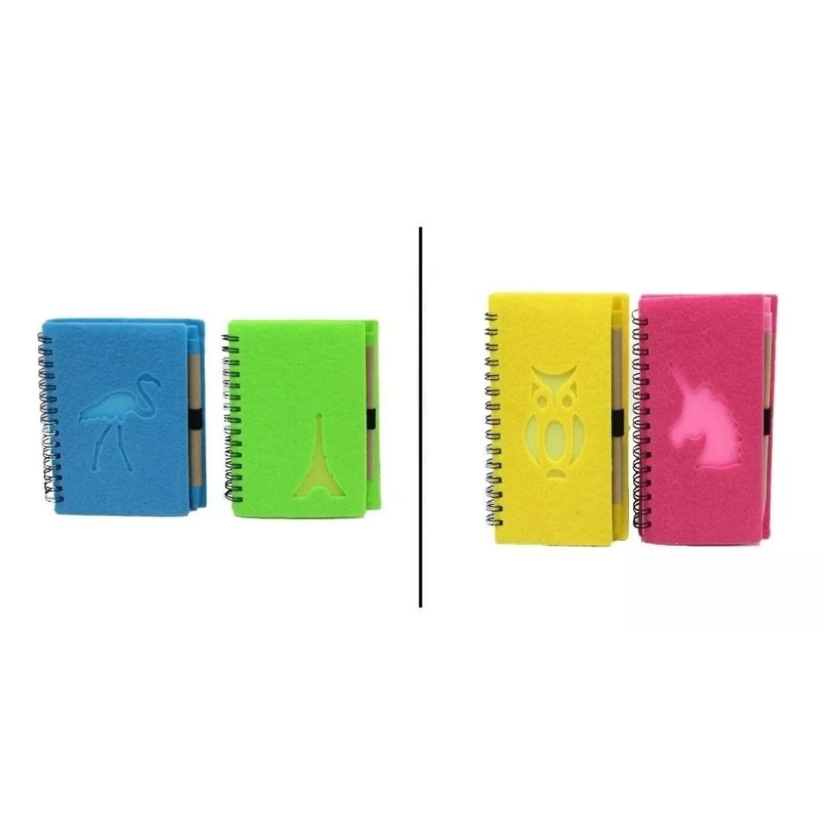 GENERICO - Bloc De Notas  Lapiz Distintos Colores