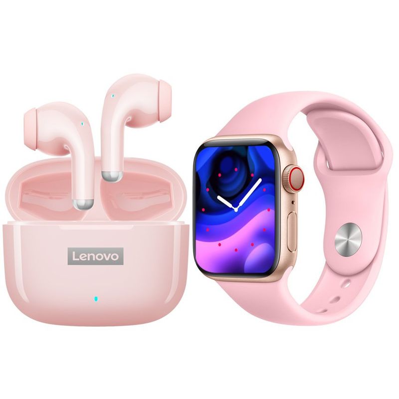 LENOVO - Lenovo LP40 pro Audífonos Bluetooth inalámbricos y reloj inteligente