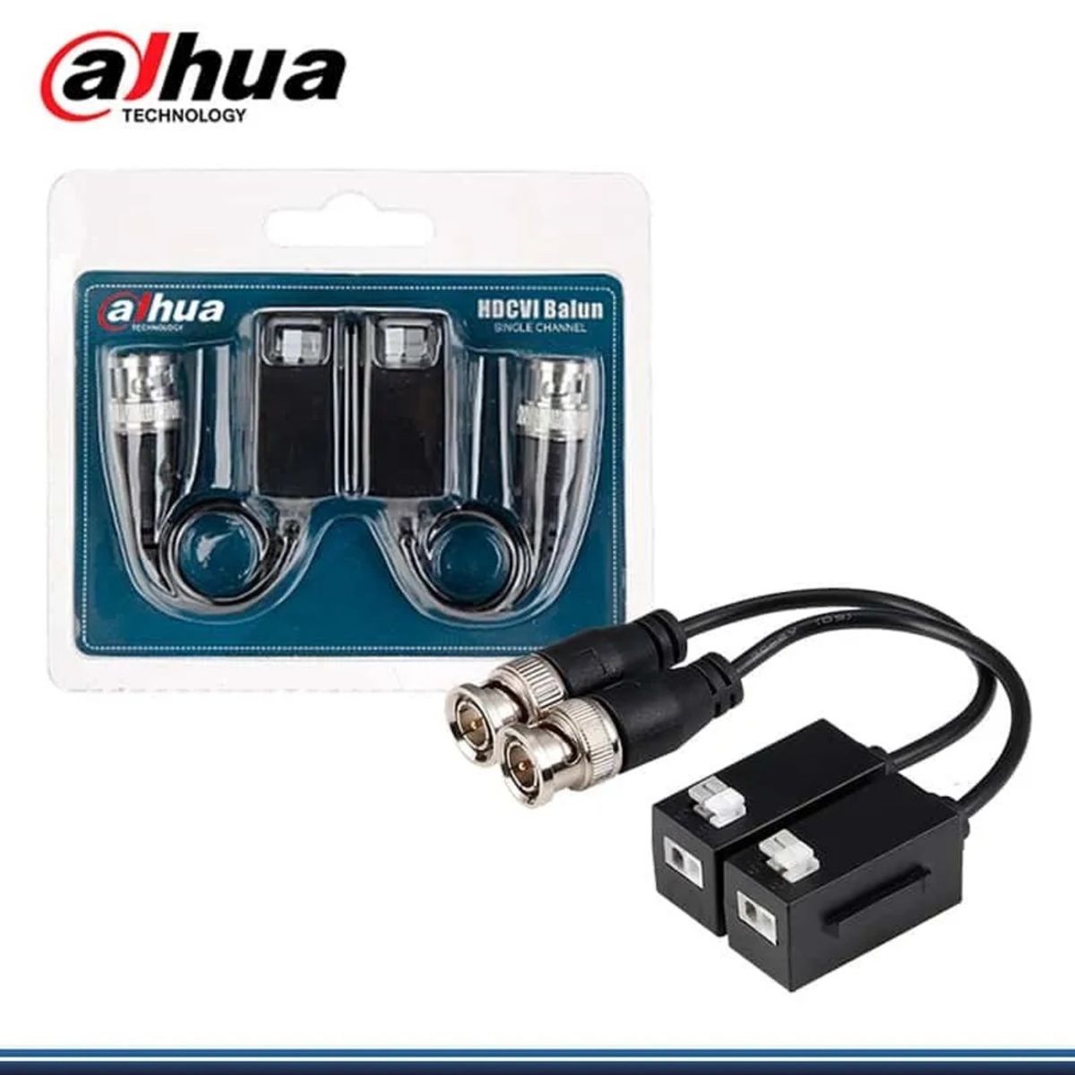 DAHUA - Balun Pasivo HD Para Cctv - Para Camara de Seguridad DAHUA