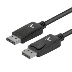 XTECH - Cable DisplayPort Macho/Macho 1,80Mts en Caja XTC-354 Negro