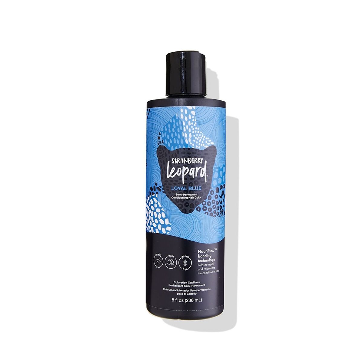 GENERICO - Tintura semi-permanente Strawberry Leopard 236 ml Loyal Blue