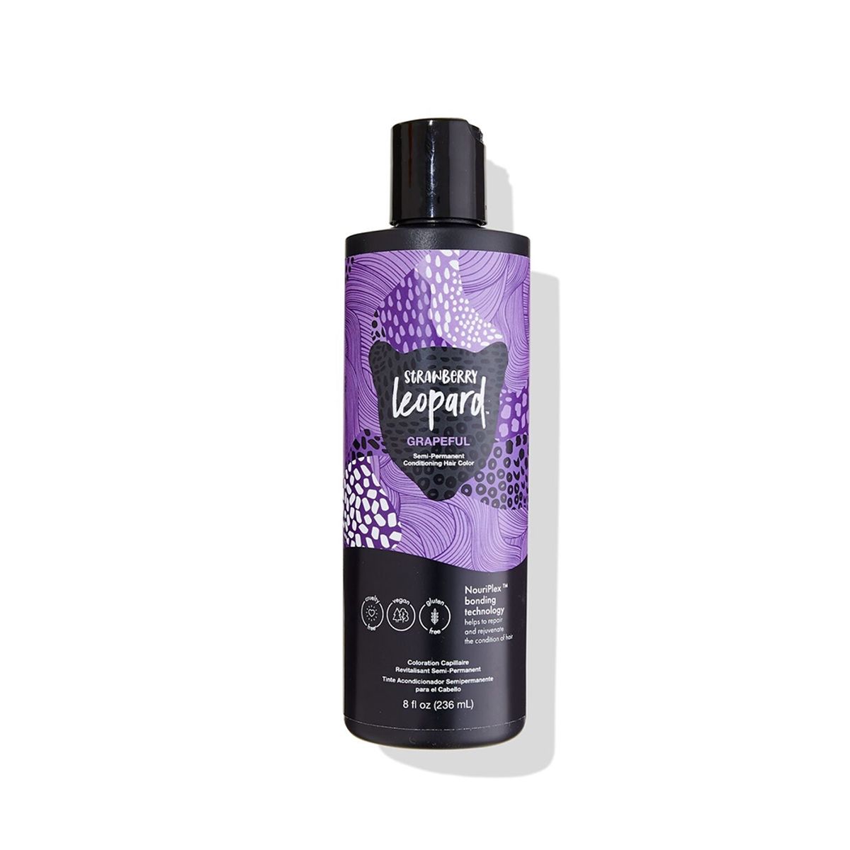 GENERICO - Tintura semi-permanente Strawberry Leopard 236 ml Grapeful