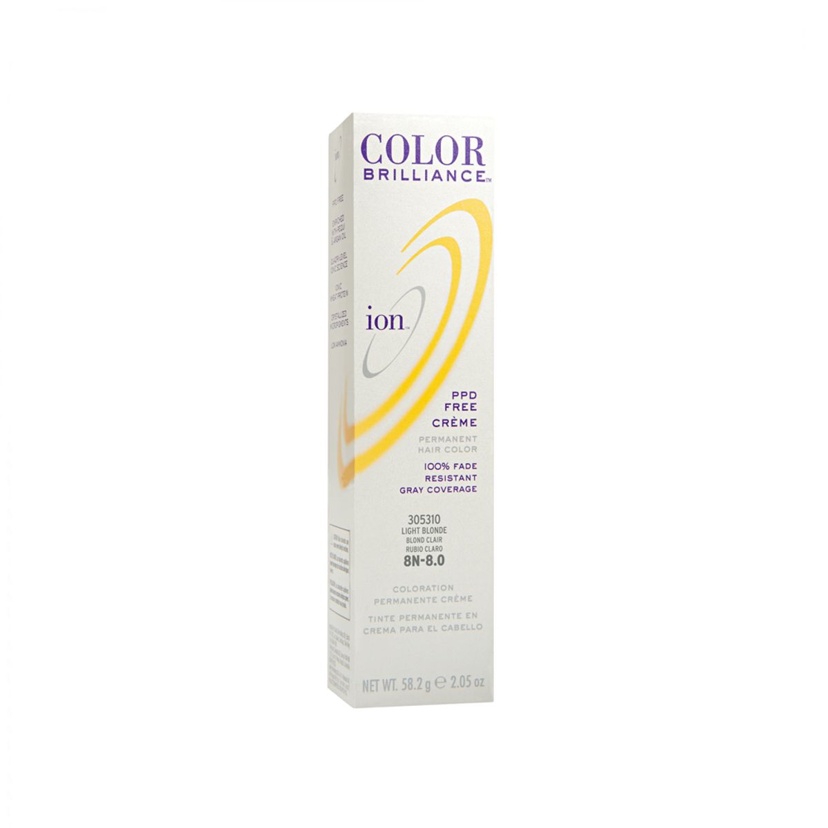 ION - Tinte Permanente En Crema Ion Rubio claro 8N