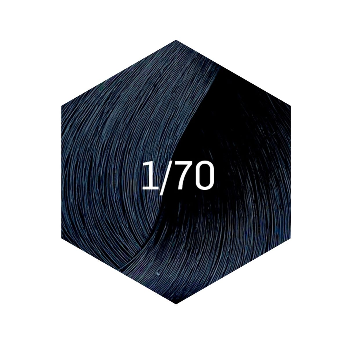 LAKME - tintura permanente 60ml 1/70 negro azulado