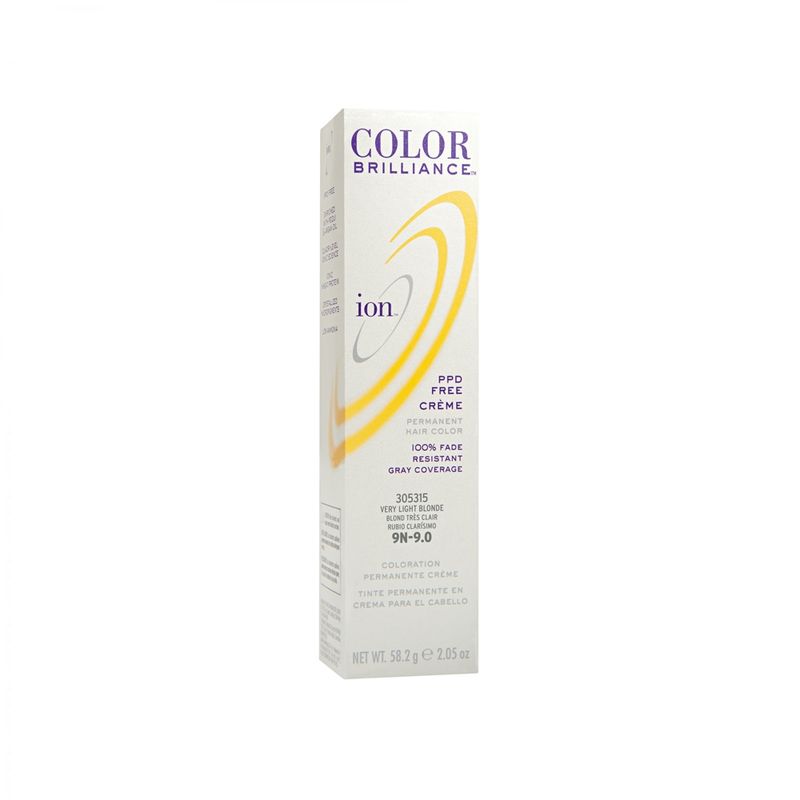 ION - Tinte Permanente En Crema Ion Rubio clarísimo 9N