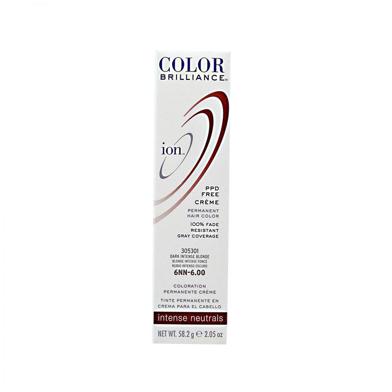 ION - Tinte Permanente Intense Neutrals Rubio oscuro intenso 6NN