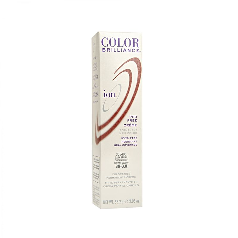 ION - Tinte Permanente En Crema Ion Castaño oscuro 3N
