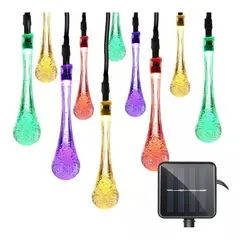 GENERICO - Cadena Led Luces Solares Exteriores 30led Multicolor Navidad 263022