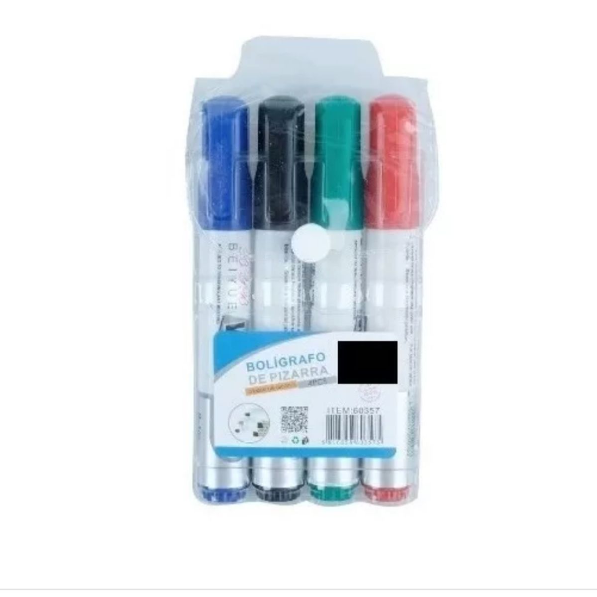 GENERICO - Set 4 Plumones Marcador Pizarra