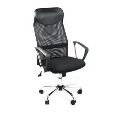 XTECH - Silla Ejecutiva Con Reposabrazos Negra