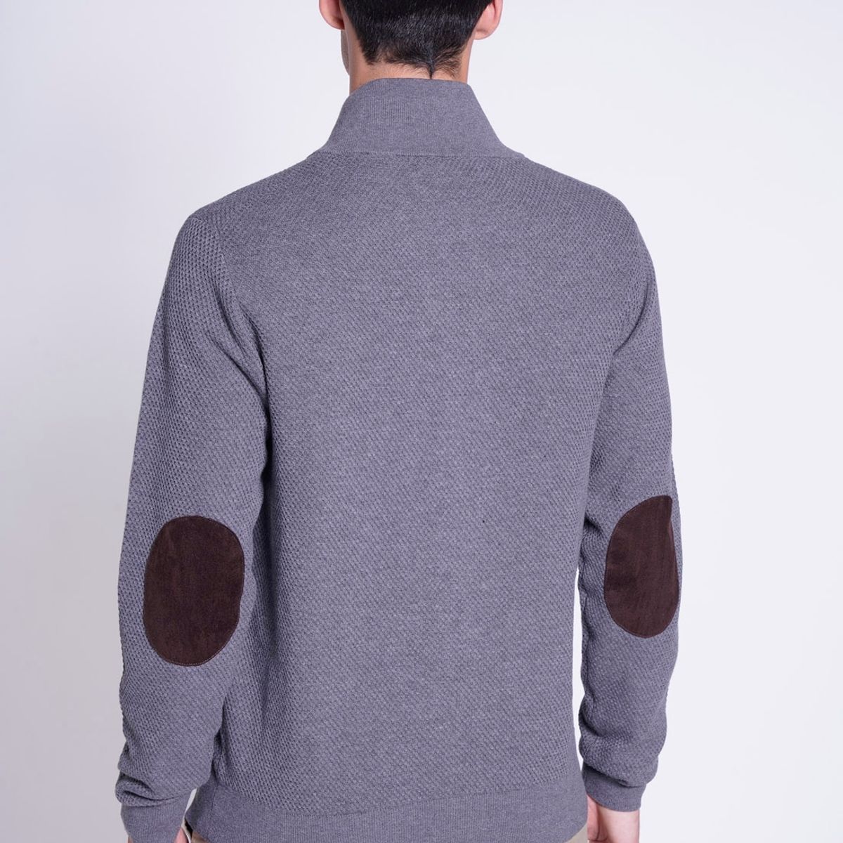 NEW MAN - Sweater Cope Gris New Man