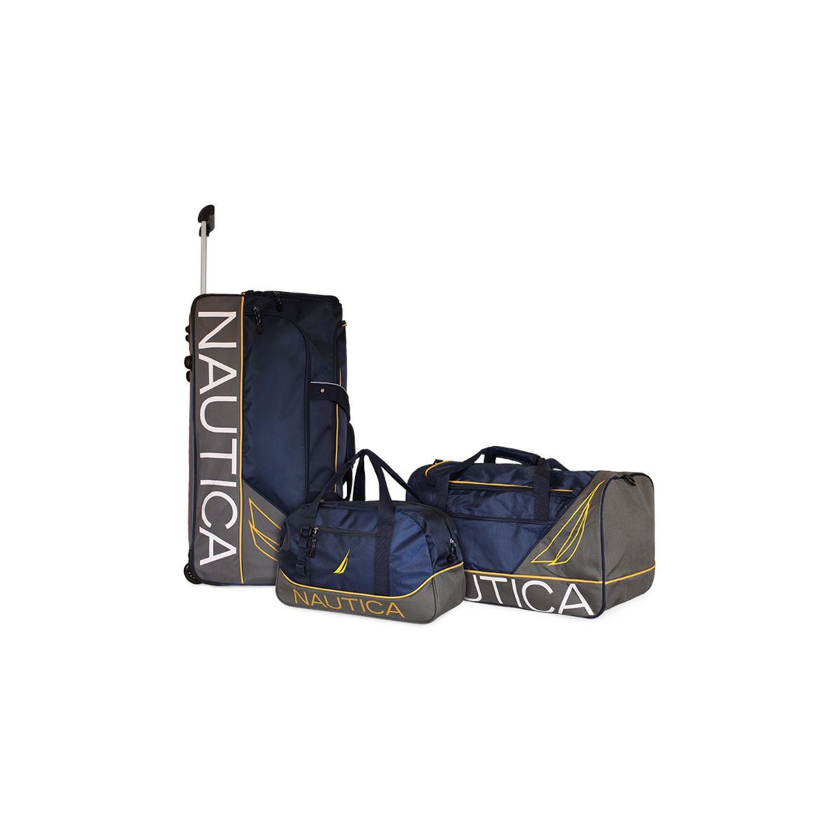 NAUTICA - Set 3 bolsos de viaje Mannar azul Nautica NAUTICA