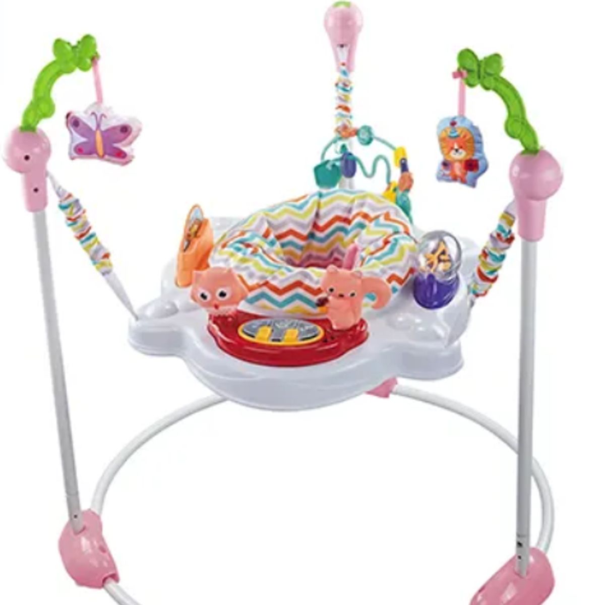 LA PEQUETERIA - Centro de entretención bebé,  saltarina, Rosado