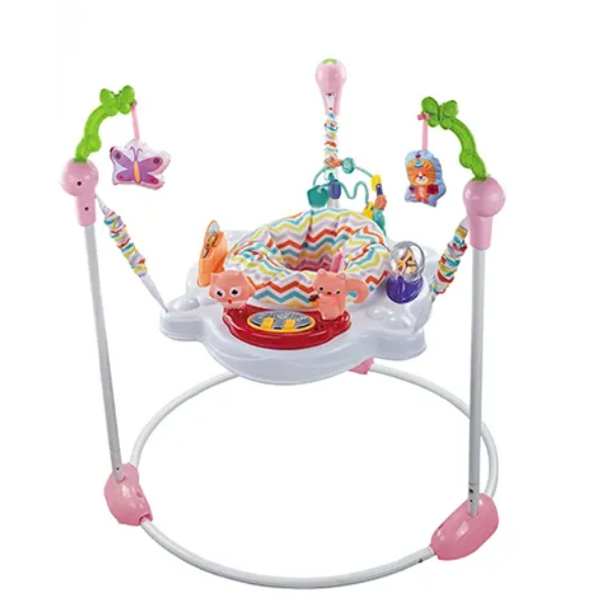 LA PEQUETERIA - Centro de entretención bebé,  saltarina, Rosado