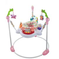 Centro de entretención bebé, saltarina, Rosado