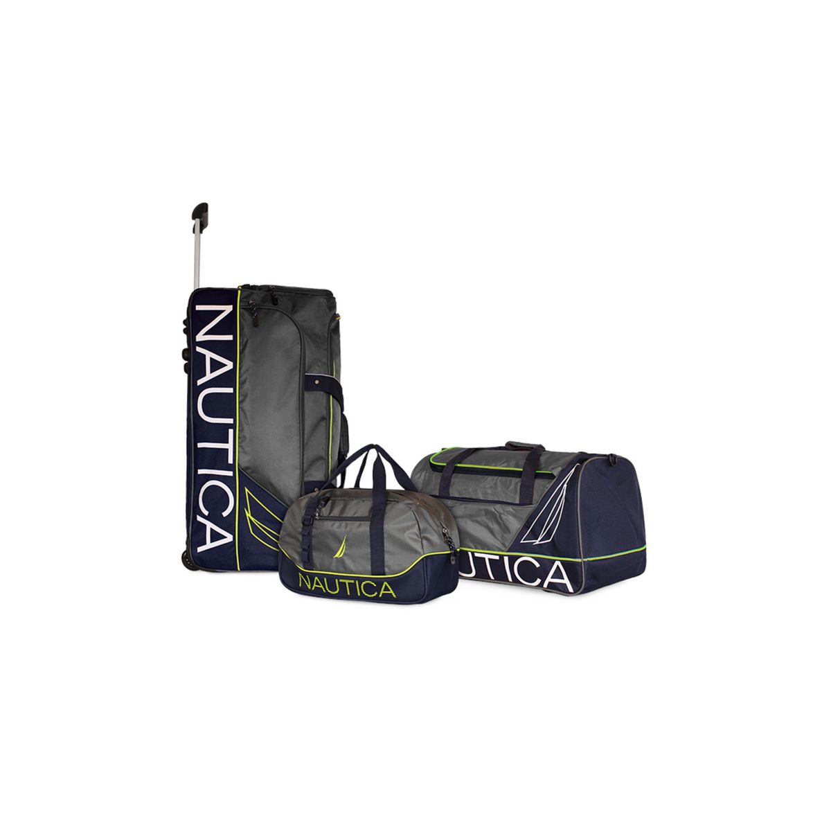 NAUTICA - Set 3 bolsos de viaje Mannar gris Nautica NAUTICA
