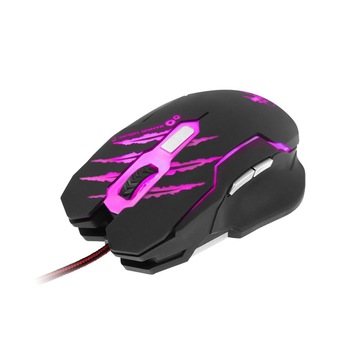 XTECH - Mouse Gamer Xtech USB 6Bot LED 4Col 3200dpi XTM-610 Negro