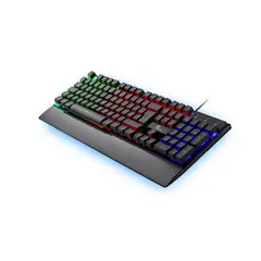 XTECH - Teclado Gamer Arminger USB LED c/Apoya Muñ XTK-510S Negro