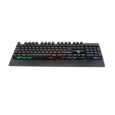 Imagen 2 del producto Teclado Gamer Arminger USB LED c/Apoya Muñ XTK-510S Negro