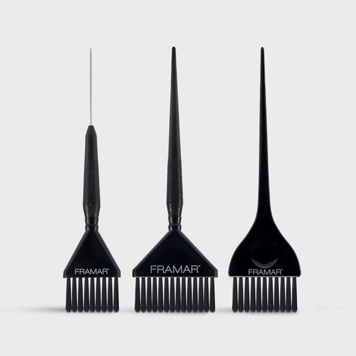 GENERICO - Set peines para Tinturas Framar negro 3 un