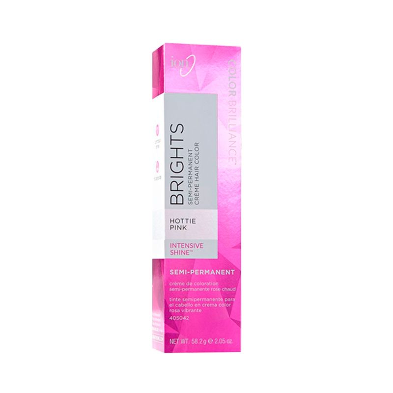 ION - Tinte Semi Permanente En Crema Brights 58.2 gr  Ion neon hottie pink