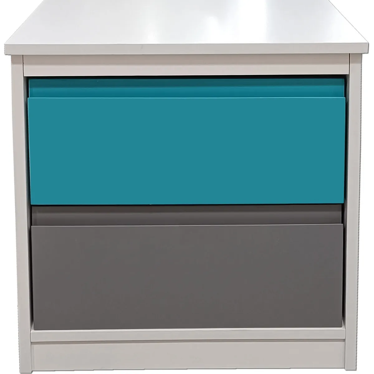 DECORACION CREATIVA - Velador 2 C Calipso Grafito Minimal