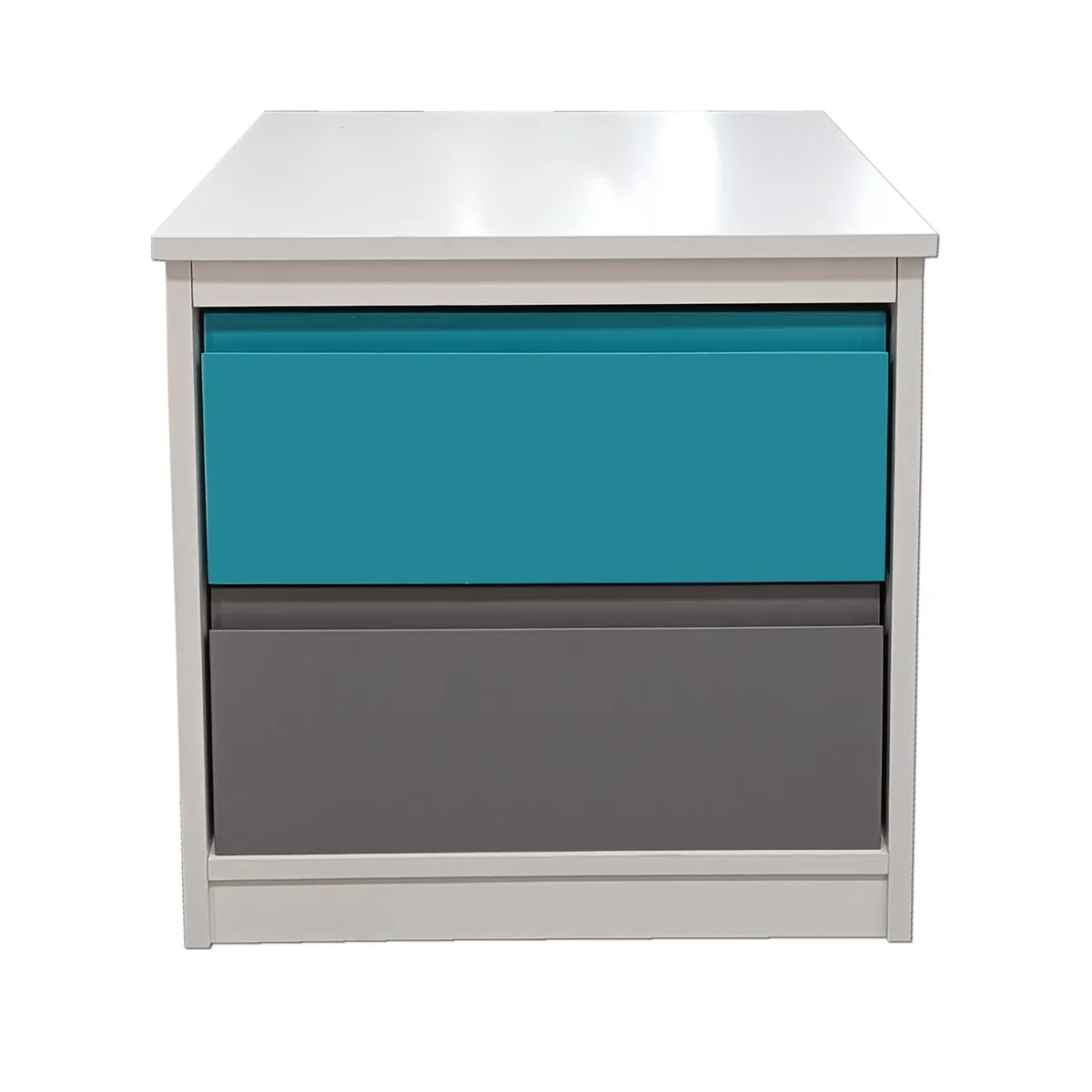 DECORACION CREATIVA - Velador 2 C Calipso Grafito Minimal