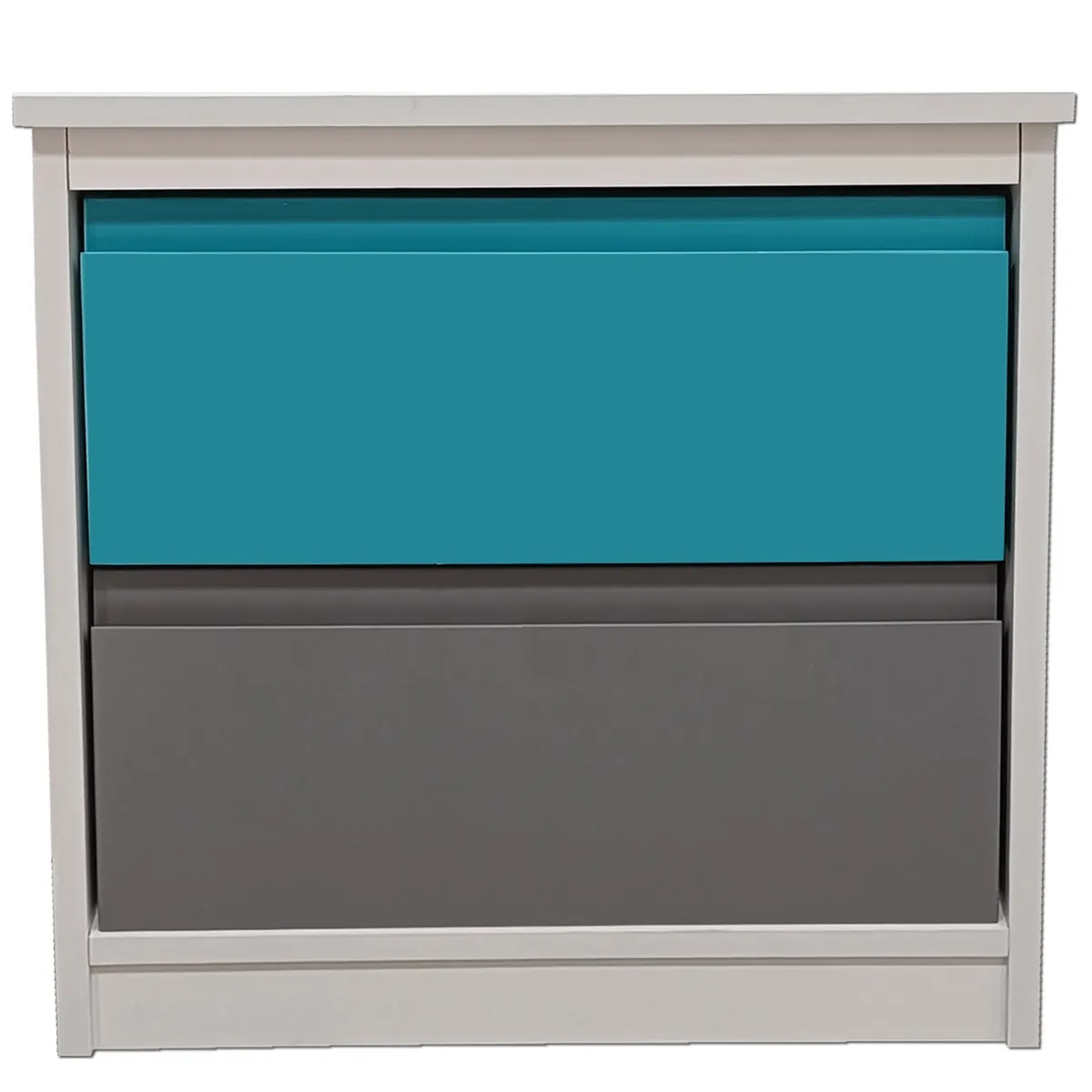 DECORACION CREATIVA - Velador 2 C Calipso Grafito Minimal