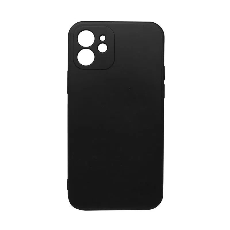 GENERICO - Carcasa Silicon Case para Iphone 11 Negra