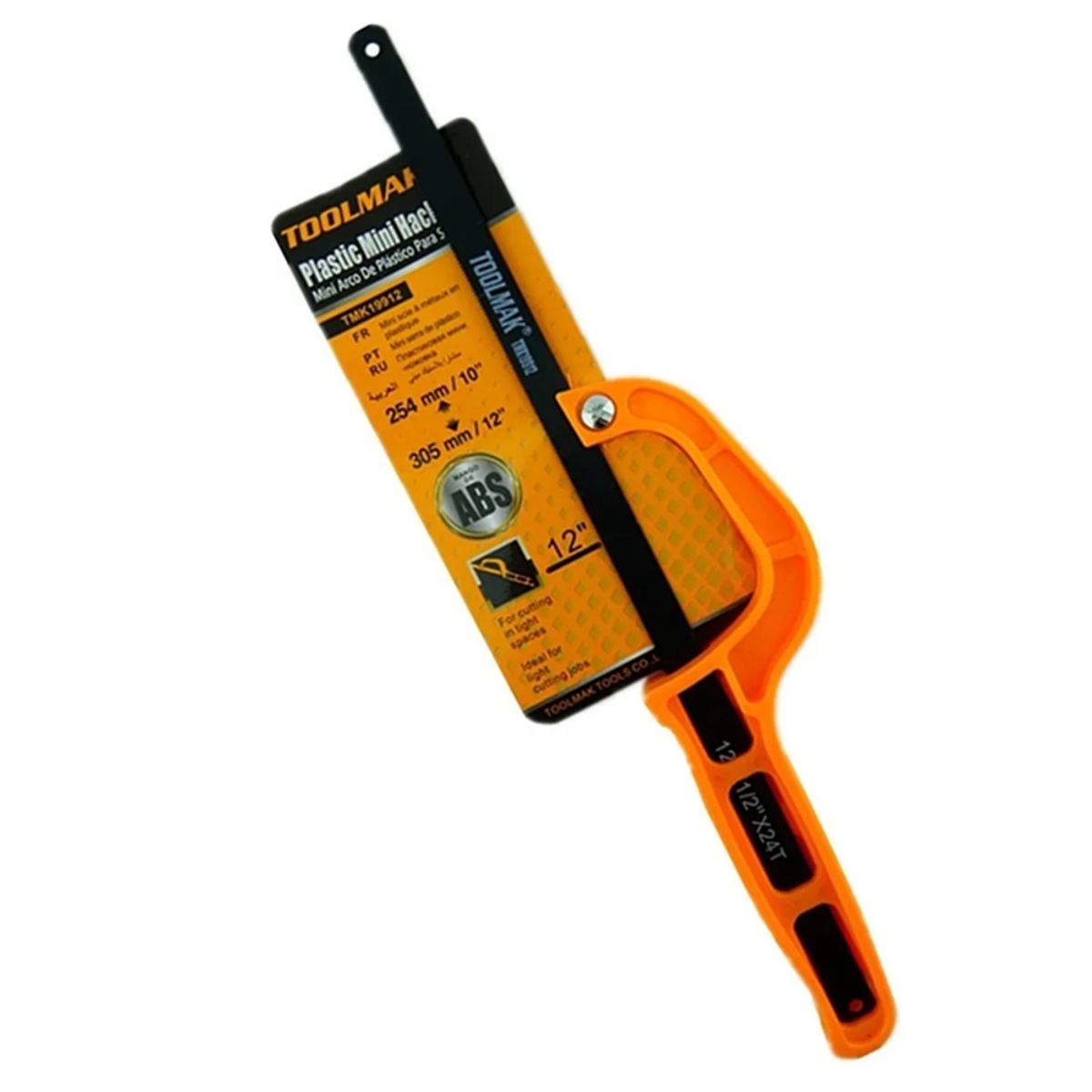 GENERICO - Marco Arco Sierra Mini Serrucho Gasfiter Hoja 12 PuLG Tmk