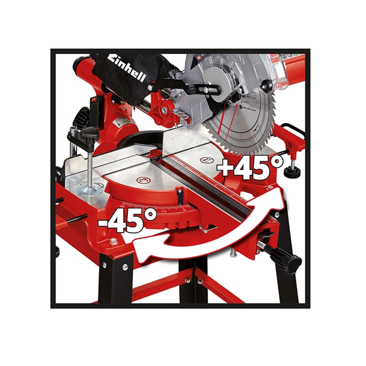 EINHELL - Sierra Ingleteadora Telescópica 10 254mm 1900w Einhell