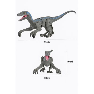 Imagen 2 del producto Dinosaurio Control Remoto Velociraptor Sm180 Gris