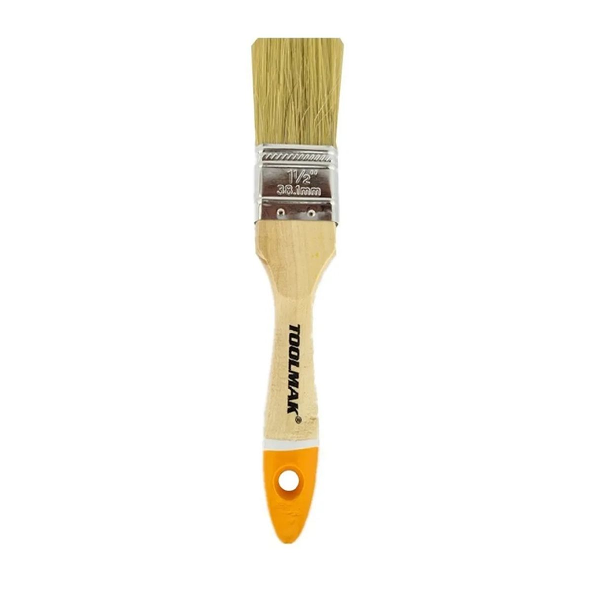 GENERICO - Brocha Para Pintar 1.5 Pulgadas (38mm) Mango Madera Toolmak