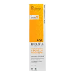 AGE BEAUTIFUL - Tinte Permanente Anti-Edad En Crema Liquida De 60 ml Rubio Dorado Muy Claro 10G Age