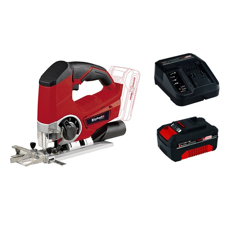 EINHELL - SIERRA CALADORA INALAMBRICA 18V BATERIA + CARGADOR EINHELL 4321200
