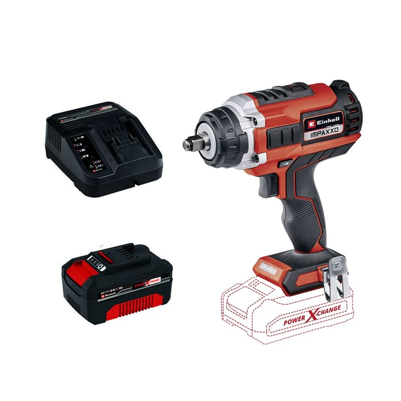 EINHELL - Taladro Llave Impacto 12 18v Bat Carg Einhell