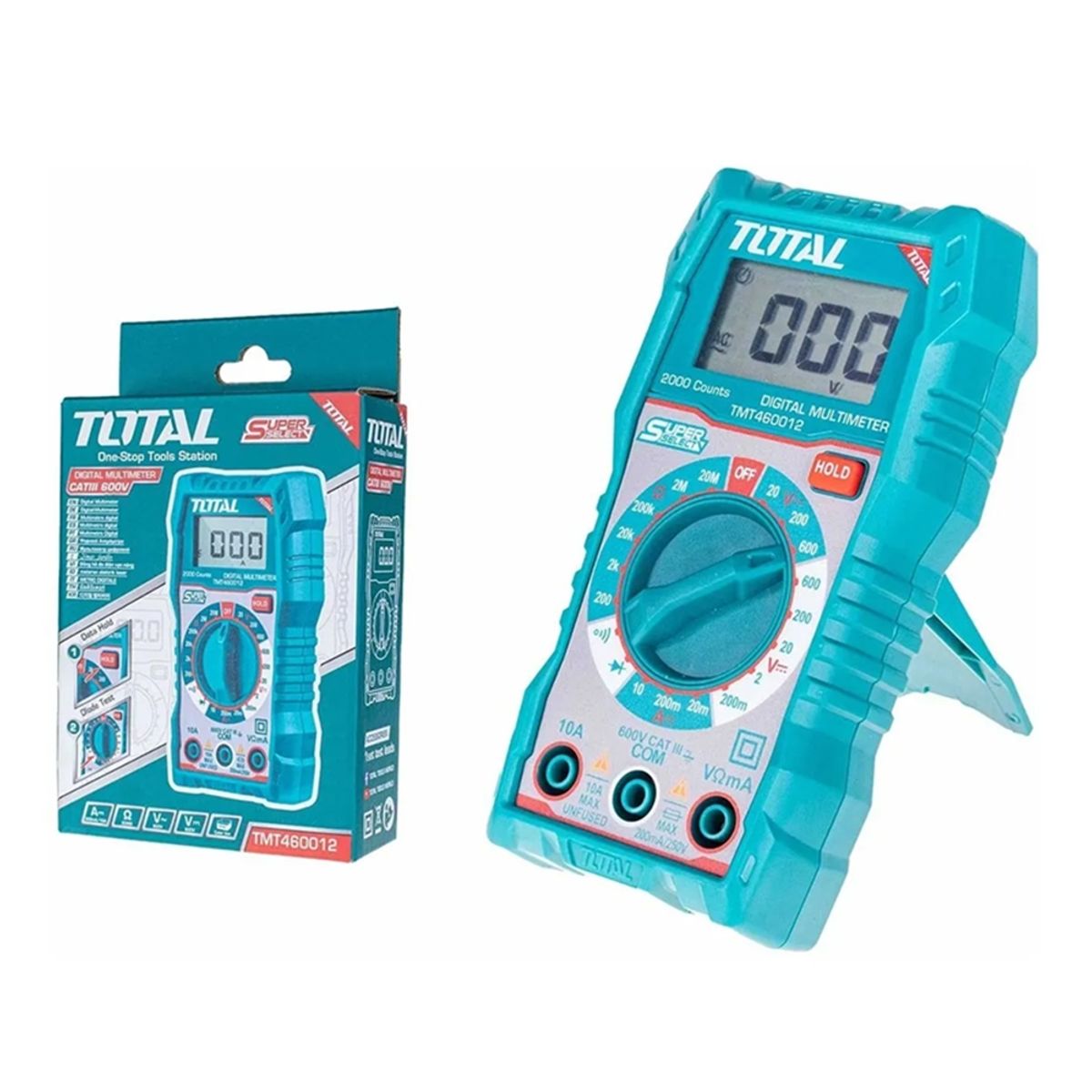 TOTAL TOOLS - Multimetro Multitester Digital