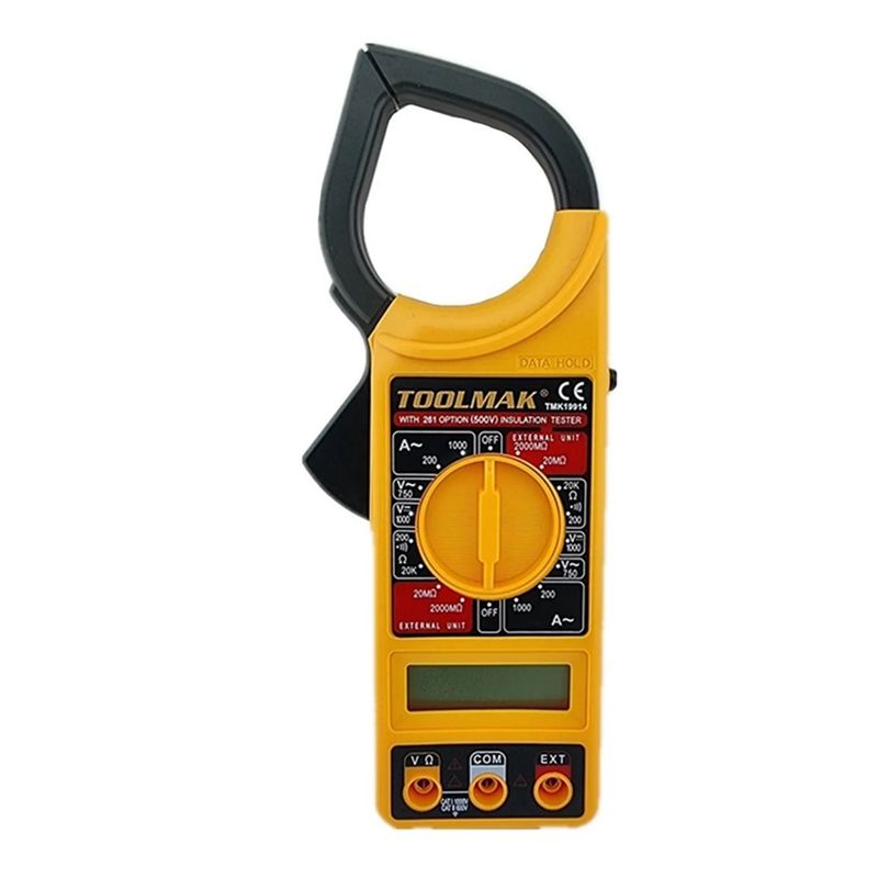 GENERICO - Pinza Multitester Amperimetro Digital Tmk19914