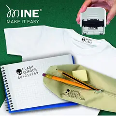 MINE - Marcador Sello De Ropa Textil Libros Accesorios
