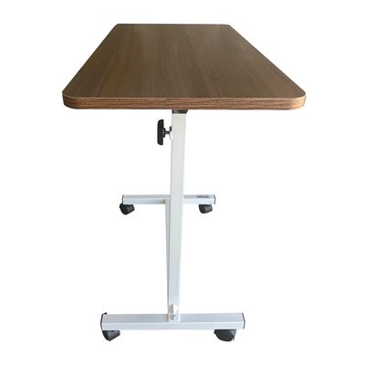 Imagen 2 del producto Mesa con Ruedas Ajustable para Cama Clínica Café.