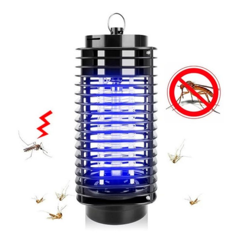 GENERICO - Lampara Repelente Eléctrico Mata Moscas Y Mosquitos