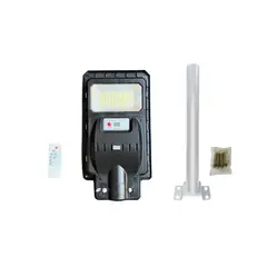 GENERICO - Foco Solar Led 100w Sensor de Movimiento Soporte