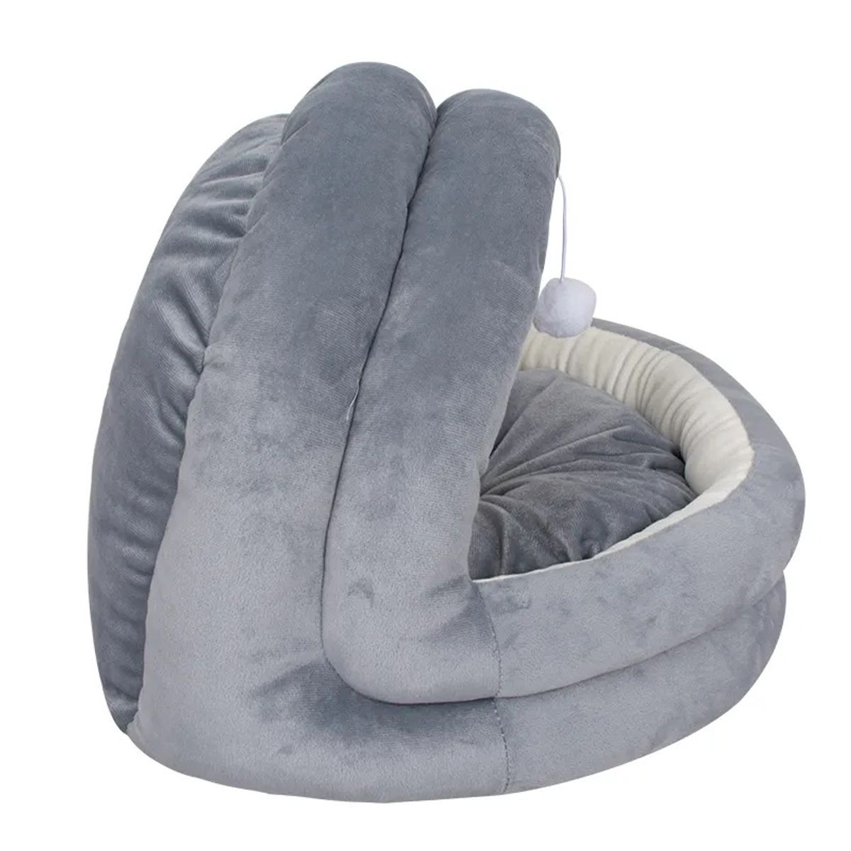 GENERICO - Cama De Gato Tipo Iglú - Modelo L 55 Cm - Luri Pets Celeste