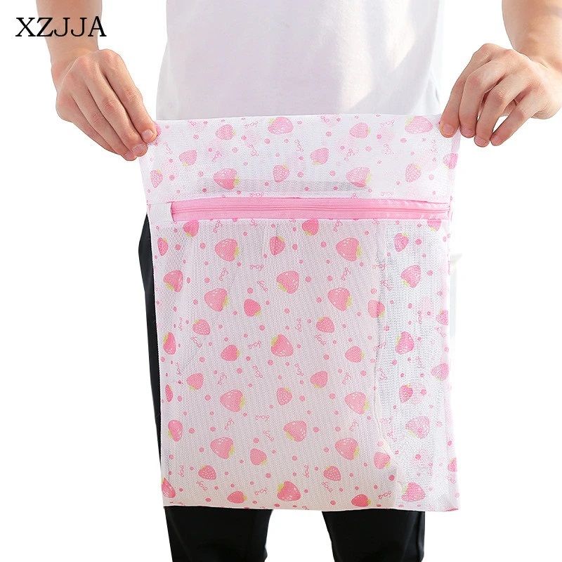 GENERICO - Bolsa Lavado Ropa Delicada Malla Lavanderia 30x40