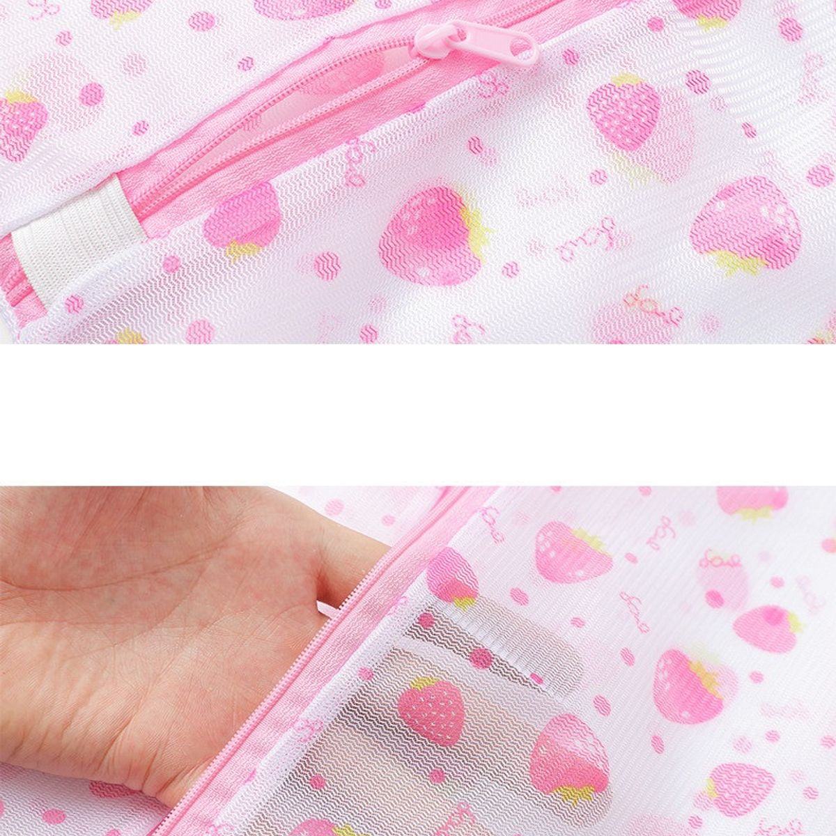 GENERICO - Bolsa Lavado Ropa Delicada Malla Lavanderia 30x40