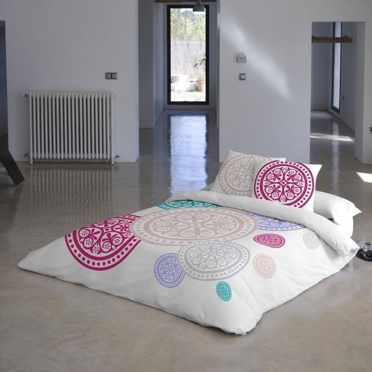 ROVIT - Funda de Plumón Medallones - 1.5 plaza ROVIT