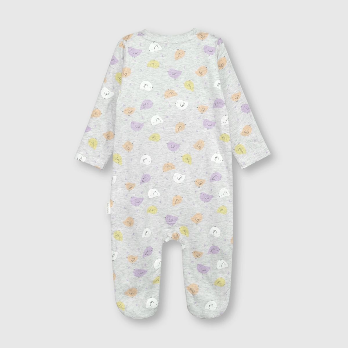 COLLOKY - Clemente de bebé niña pajaritos off white (0 a 9 meses)