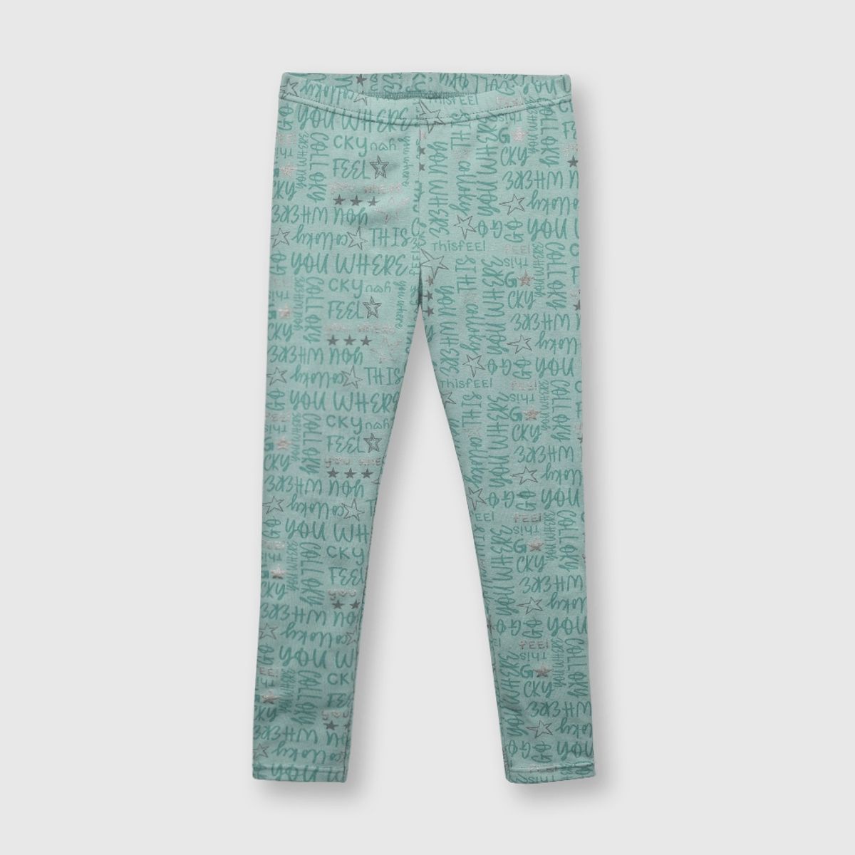 COLLOKY - Pata de niña estampada verde (2 a 12 años) 6 6