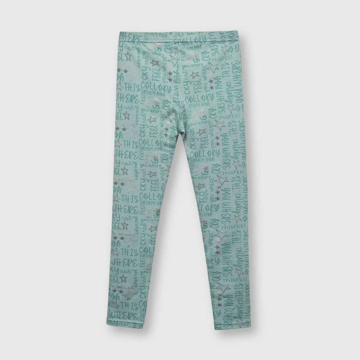 COLLOKY - Pata de niña estampada verde (2 a 12 años) 6 6